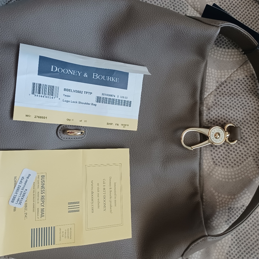 NWT Dooney and Bourke Hobo